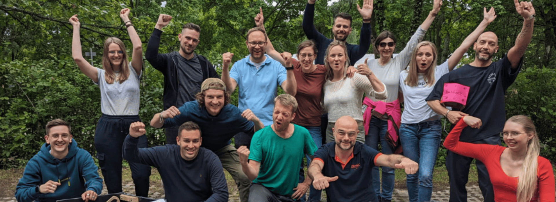 Team von SUXXEED beim Teamausflug