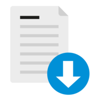 Icon Symbol für Handout