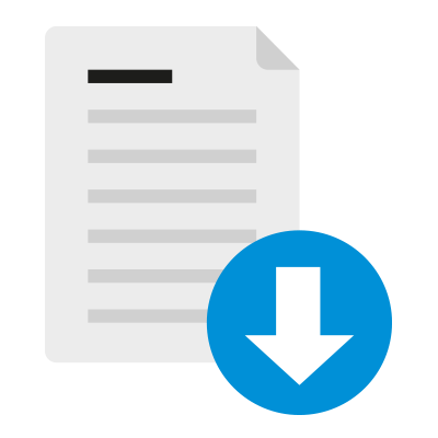 Icon Symbol für Handout